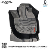 HONDA CITY 2009-2020 TPE PLASTIC HEAVY DUTY 9D FLOOR MAT