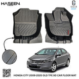 HONDA CITY 2009-2020 TPE PLASTIC HEAVY DUTY 9D FLOOR MAT