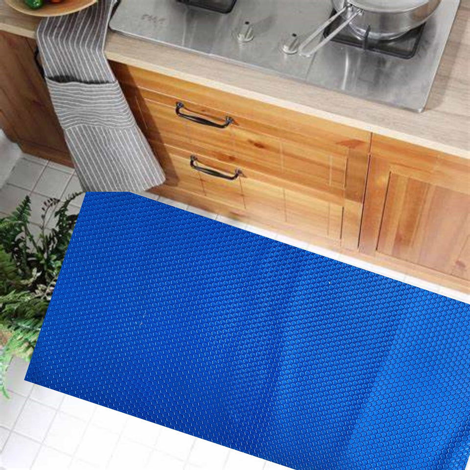 HONEYCOMB RUNNER MAT ONE PIECE PVC HOME & KITCHEN MULTI PURPOSE MAT