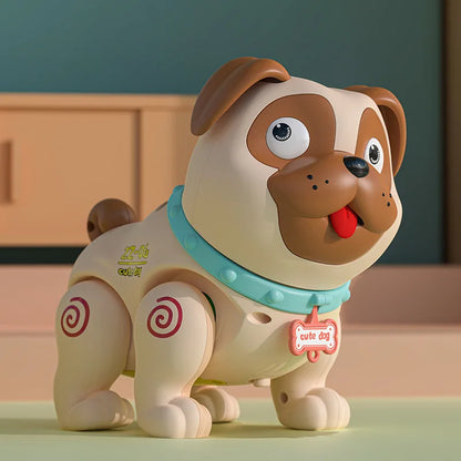 Lightning & Musical Cute Walking Smoky Dog Toy For Kids