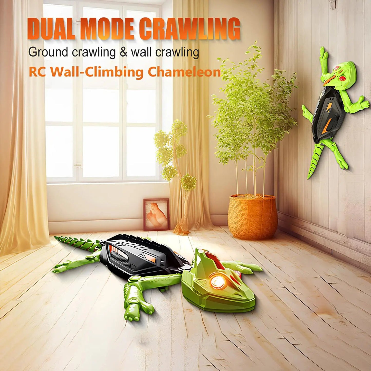Wall Climbing RC Lizard