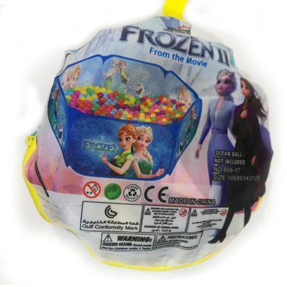 Disney Frozen And Spiderman Ball Pit Pool Play Tent
