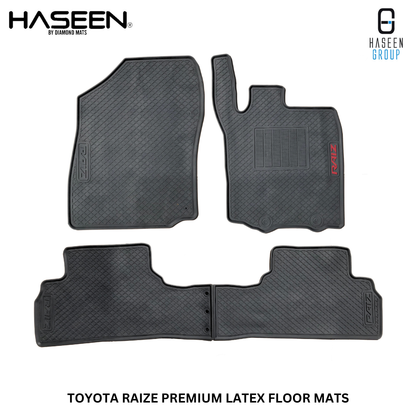 TOYOTA RAIZE 2020-2025 LATEX RUBBER CAR FLOOR MAT