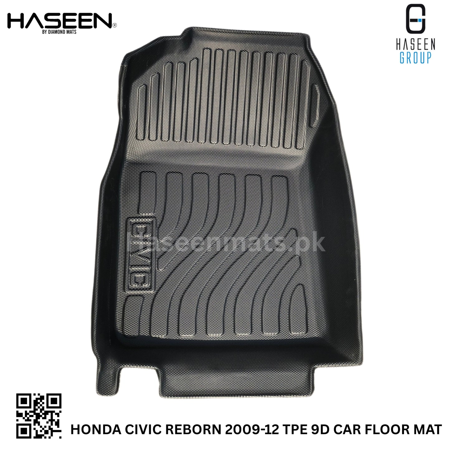 HONDA CIVIC REBORN 2009-2012 9D TPE PLASTIC FLOOR MATS