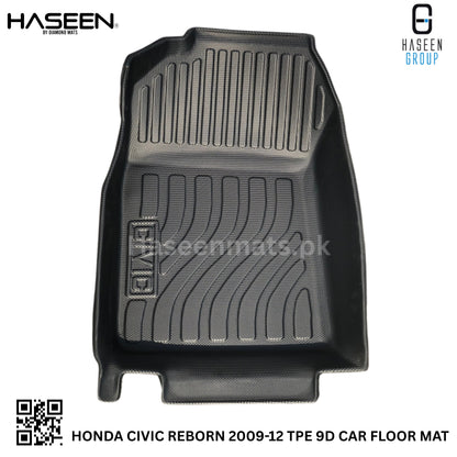 HONDA CIVIC REBORN 2009-2012 9D TPE PLASTIC FLOOR MATS