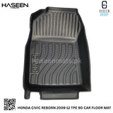 HONDA CIVIC REBORN 2009-2012 9D TPE PLASTIC FLOOR MATS