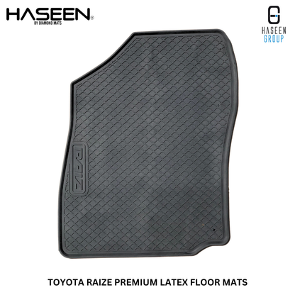 TOYOTA RAIZE 2020-2025 LATEX RUBBER CAR FLOOR MAT