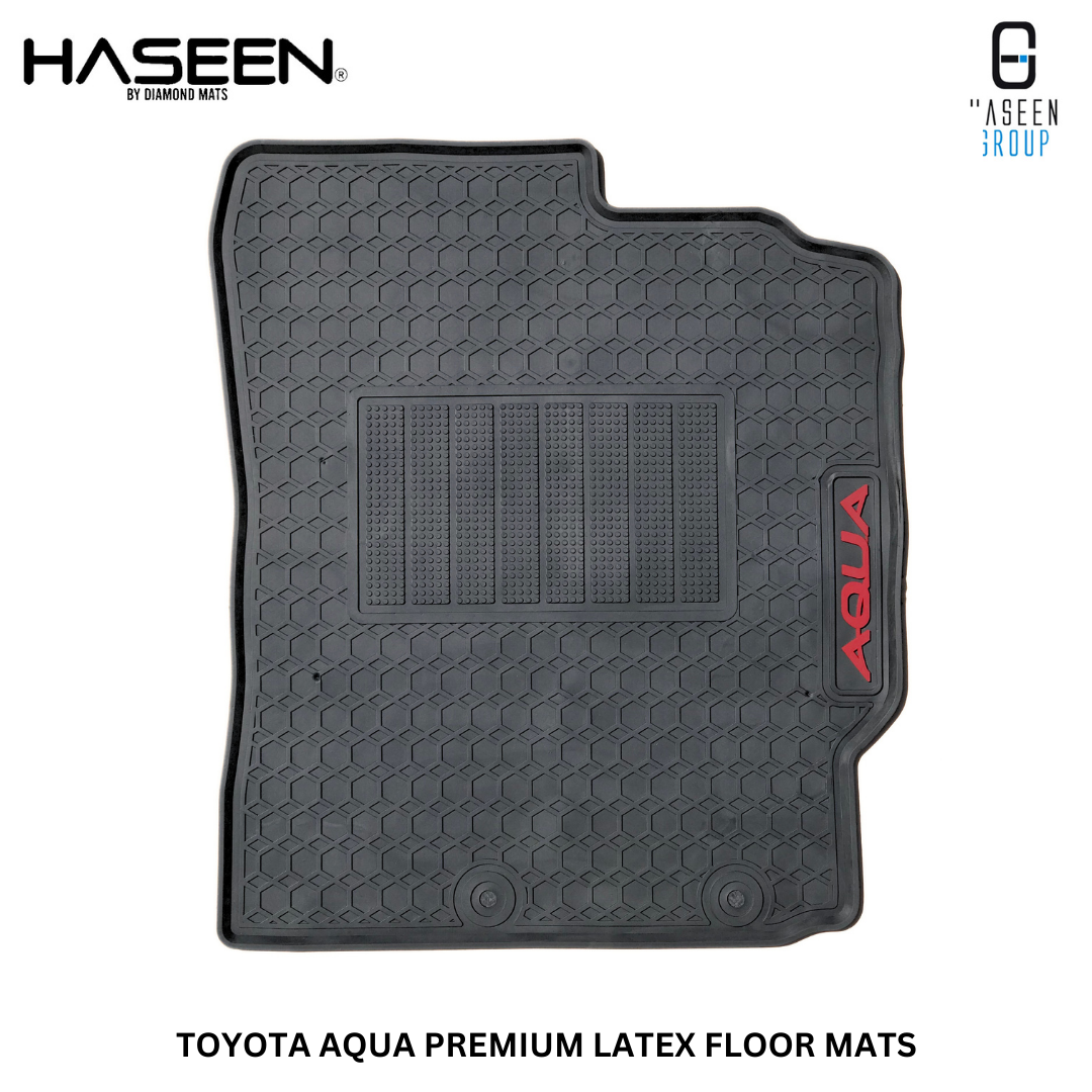 TOYOTA AQUA LATEX RUBBER CAR FLOOR MAT
