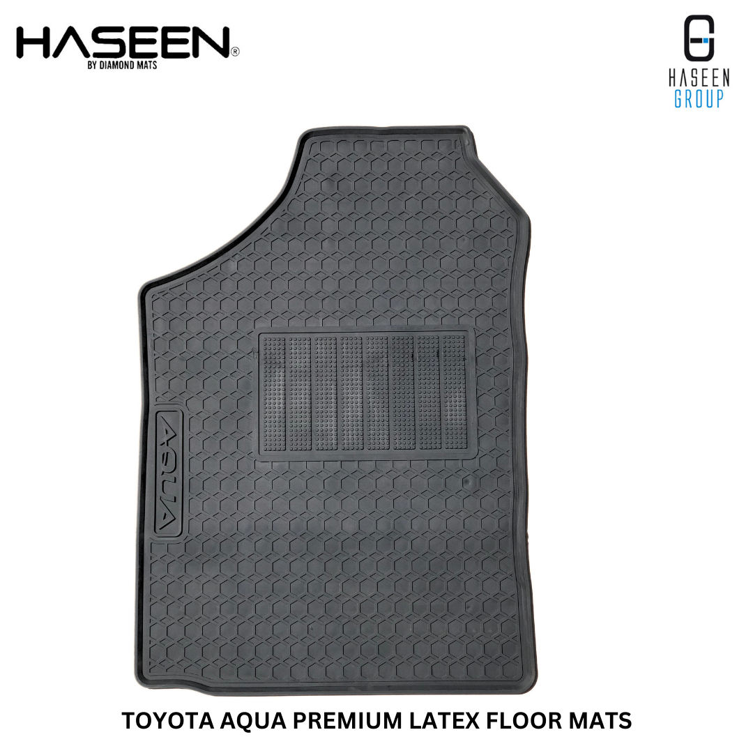 TOYOTA AQUA LATEX RUBBER CAR FLOOR MAT