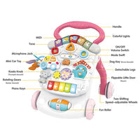 3 IN 1 MULTIFUNCTIONAL BABY ACTIVITY TABLE