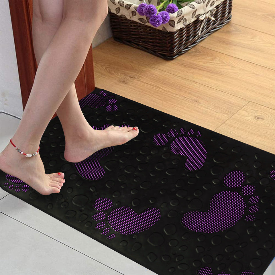 SMALL FOOT PRINTED MAT