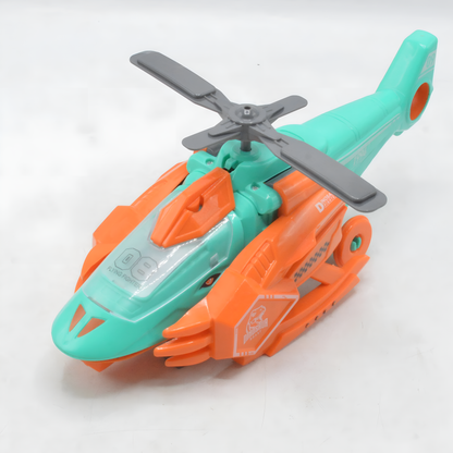 Lightning & Musical Fighter Helicopter Toy