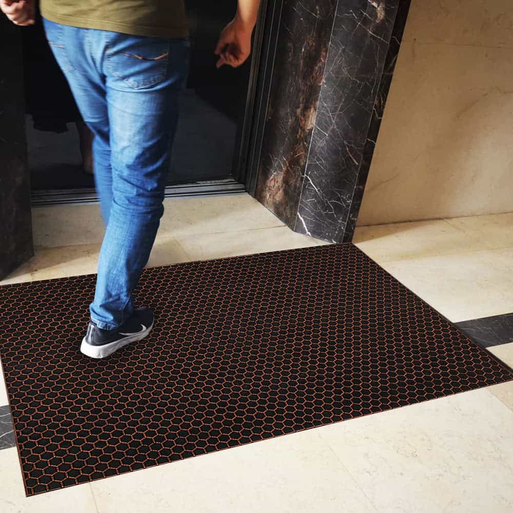 HONEYCOMB SMALL PRINTED MAT