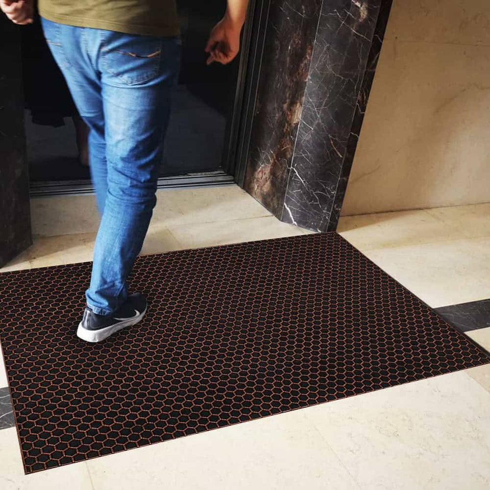 HONEYCOMB SMALL PRINTED MAT