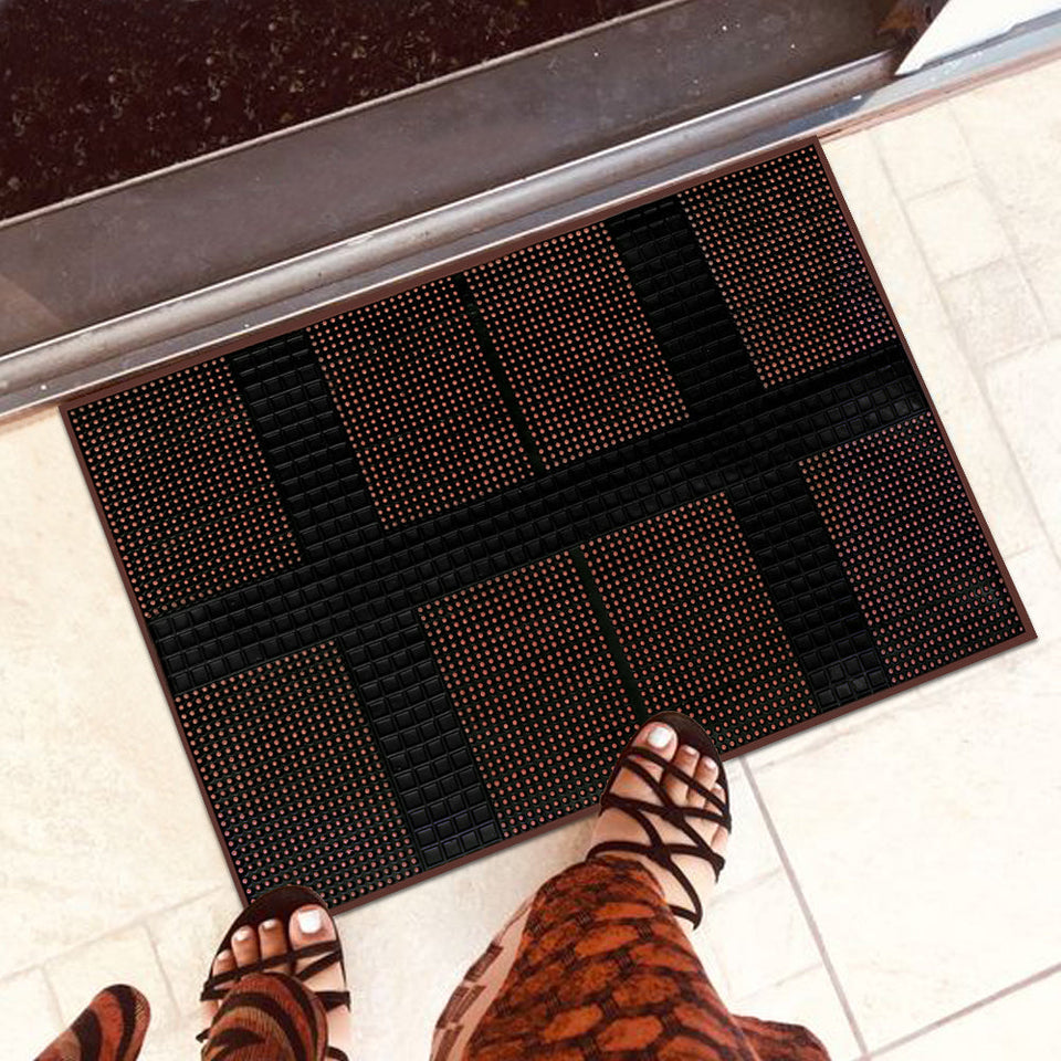 CROSS NAIL SQUARE PRINTED MAT