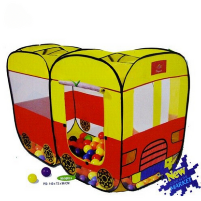 Kids Bus Shape Pop Tent