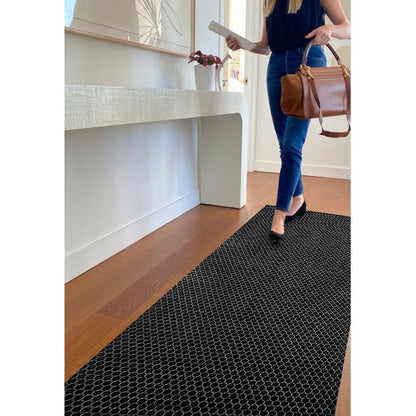 HONEY COMB BIG RUNNER PRINTED DOOR MAT