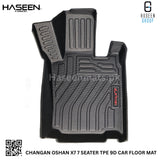 CHANGAN OSHAN X7 7 SEATER 9D TPE PLASTIC HEAVY DUTY CAR FLOOR MAT