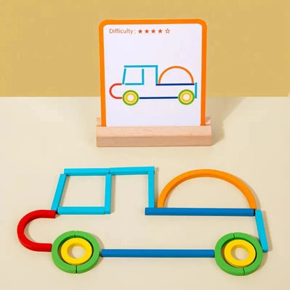 Sticks and Rings Kids Toy