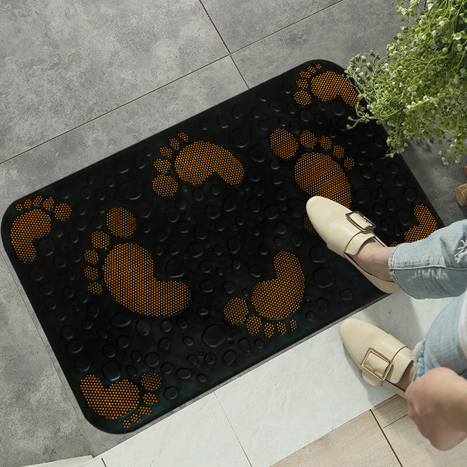 SMALL FOOT PRINTED MAT