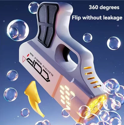 Automatic Rechargeable Bubble Gun Toy