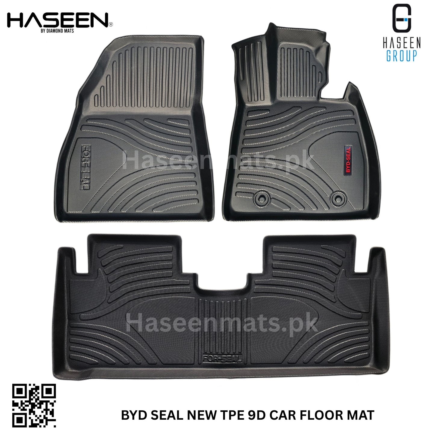 BYD SEAL 9D TPE PLASTIC FLOOR MATS