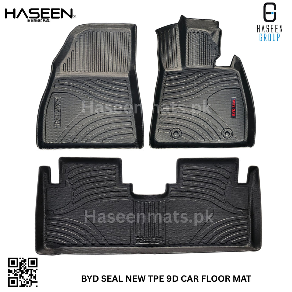 BYD SEAL 9D TPE PLASTIC FLOOR MATS