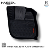 HONDA VEZEL 2014-2024 NEW STYLE LUXURY 9D TPE PLASTIC FLOOR MAT