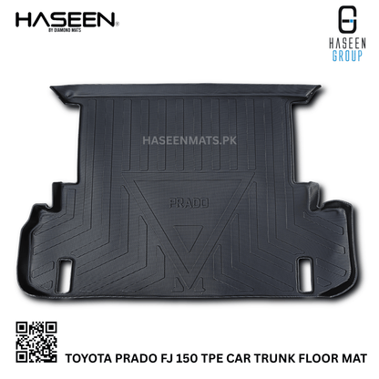 TOYOTA PRADO FJ150 TPE PLASTIC CAR TRUNK MAT