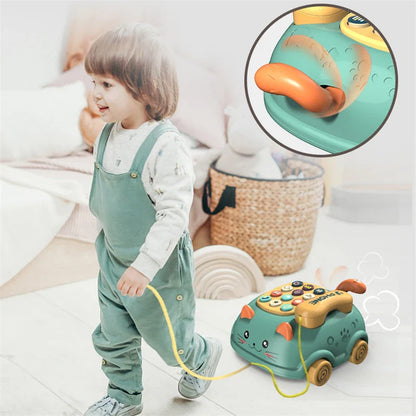 Lighting & Musical Telephone Car Toy