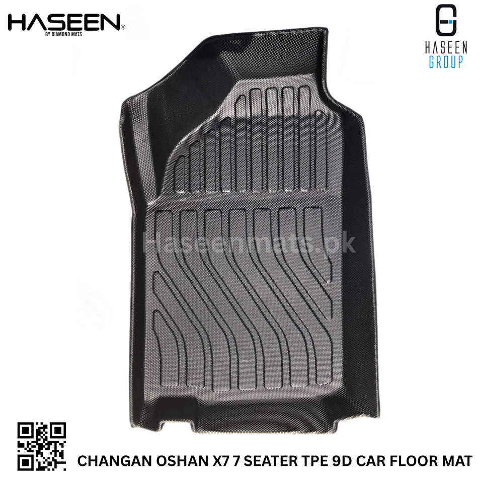 CHANGAN OSHAN X7 7 SEATER 9D TPE PLASTIC HEAVY DUTY CAR FLOOR MAT
