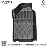 CHANGAN OSHAN X7 7 SEATER 9D TPE PLASTIC HEAVY DUTY CAR FLOOR MAT