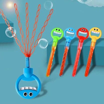 32 Holes Smiling Face Bubble Stick
