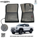 BYD SHARK 9D TPE PLASTIC FLOOR MATS