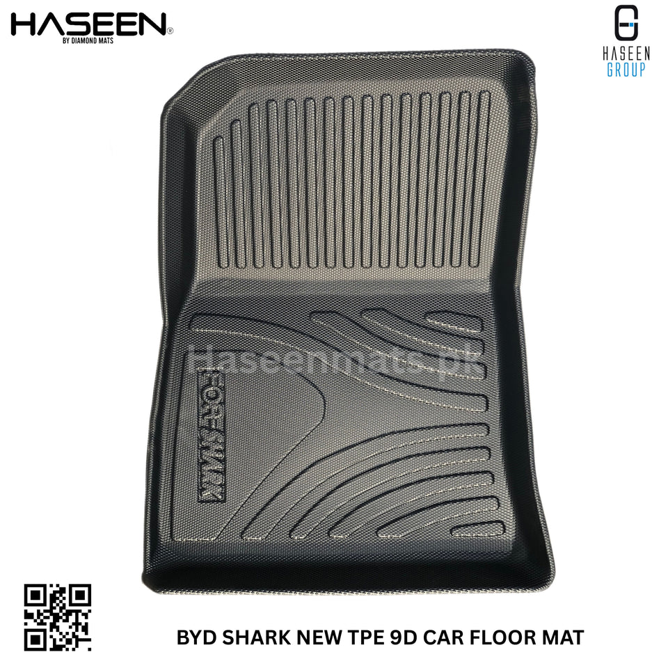 BYD SHARK 9D TPE PLASTIC FLOOR MATS