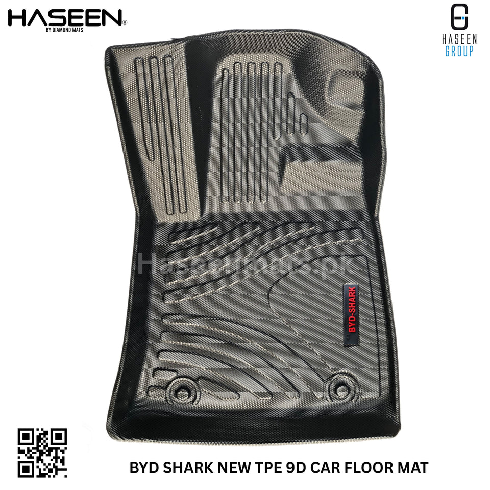 BYD SHARK 9D TPE PLASTIC FLOOR MATS