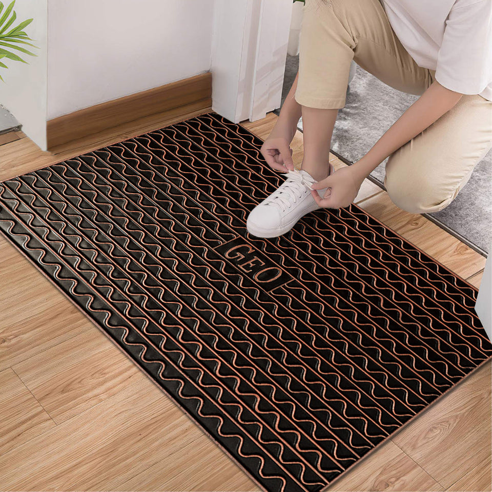 GEO COLOR PRINTED DOOR MAT