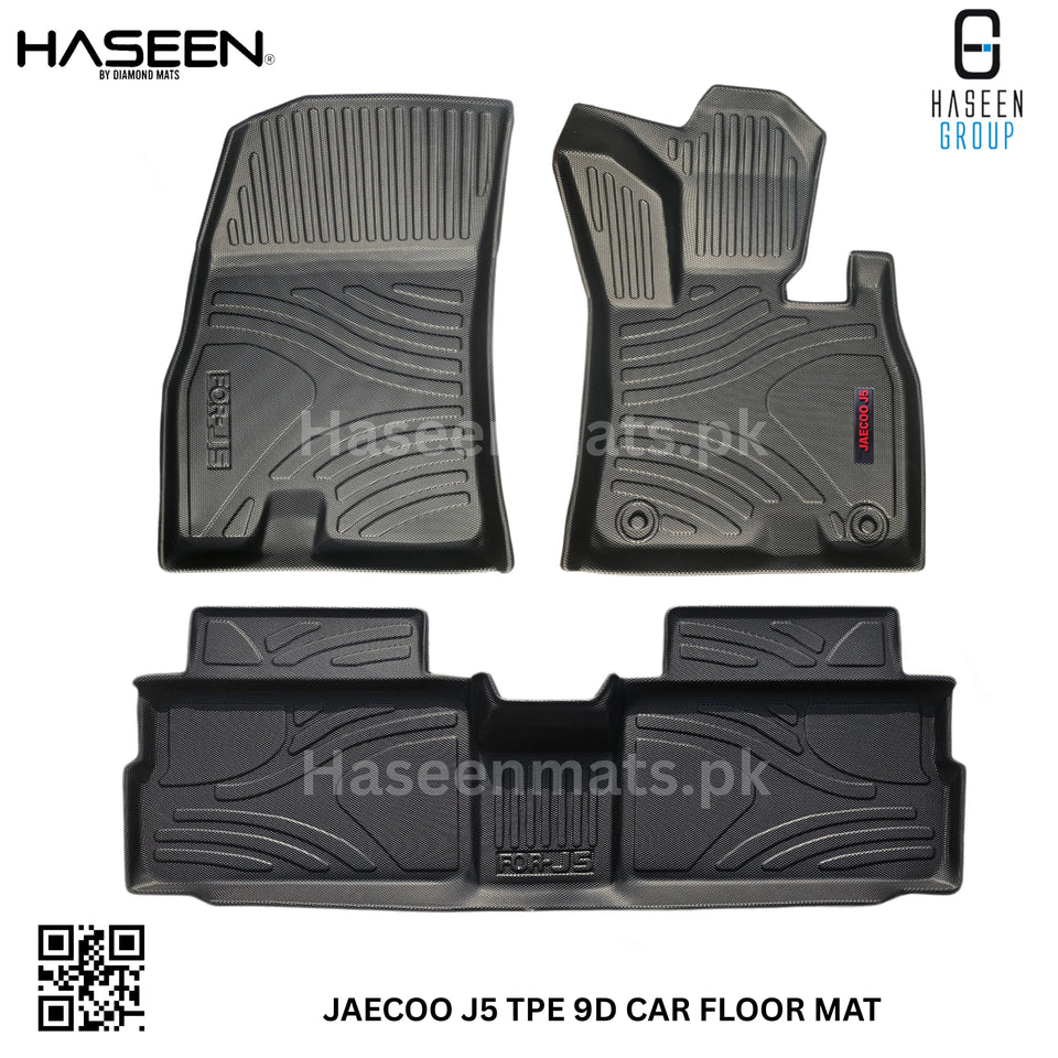JAECOO J5 9D TPE PLASTIC FLOOR MATS