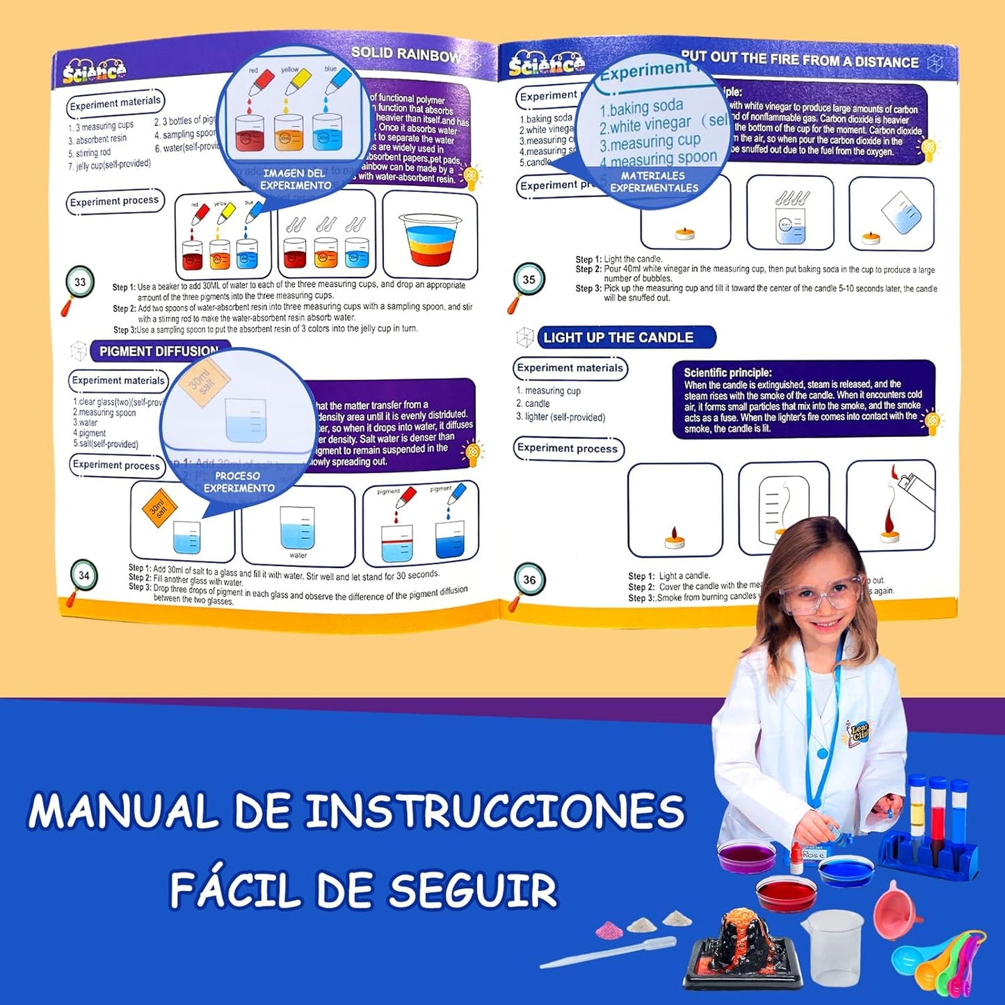 Preschool Science Experiment Kit for Kids