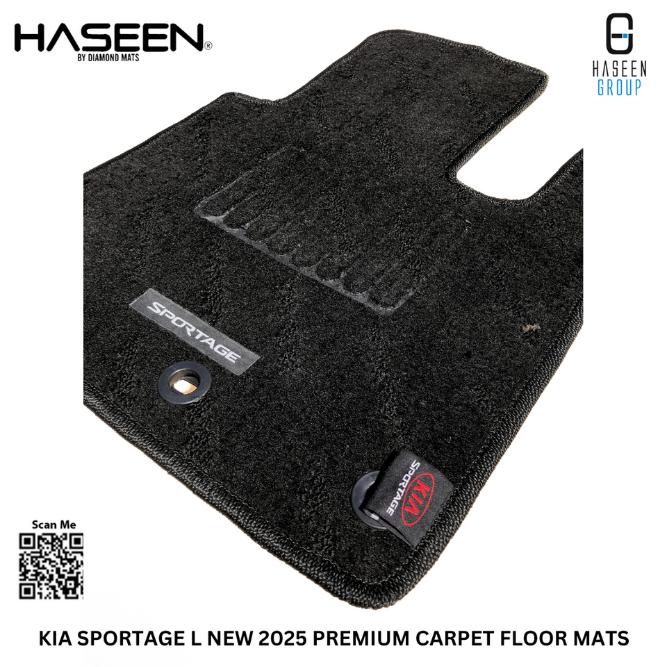 KIA SPORTAGE L FWD 2025 PREMIUM CARPET CAR FLOOR MAT
