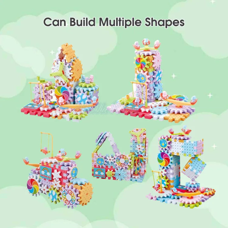Multifunctional Electric Gear Building Blocks (83 Pcs).