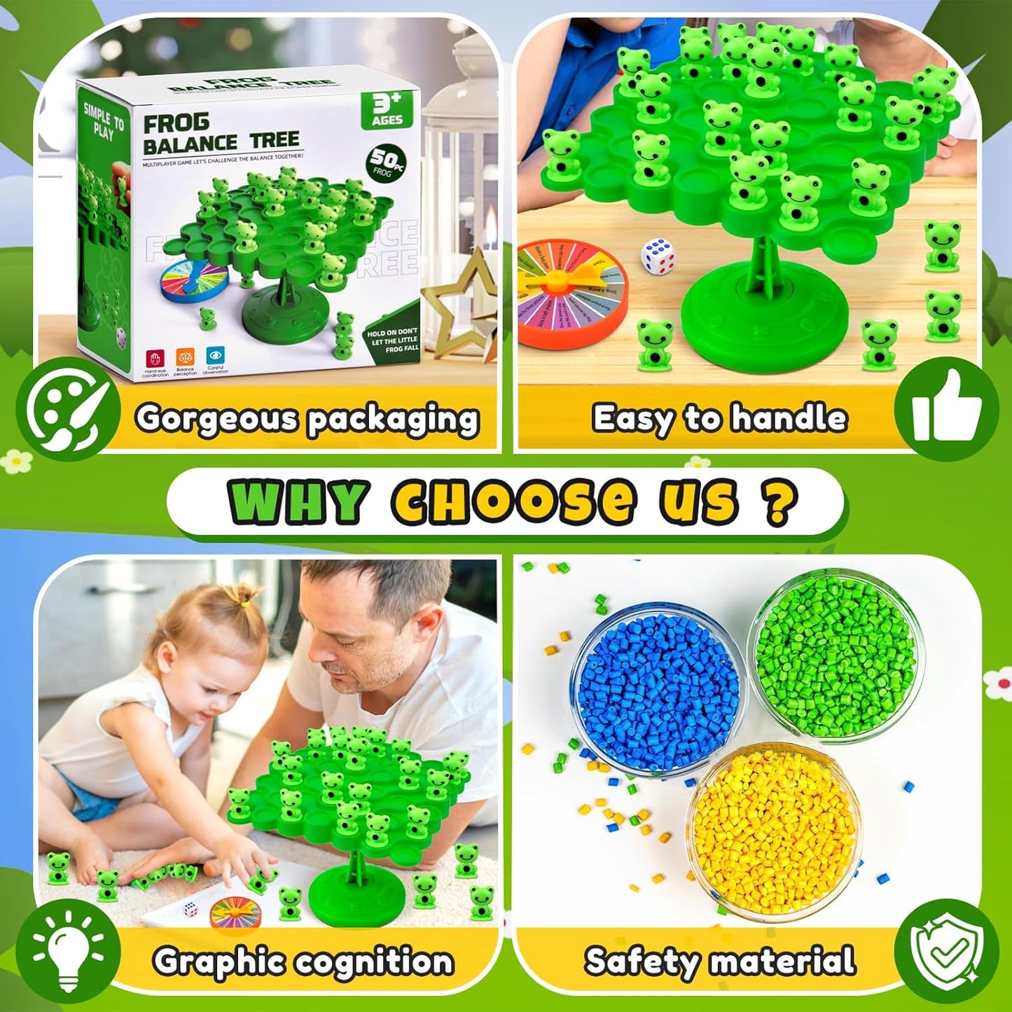 Frog Tree Balance Family Game