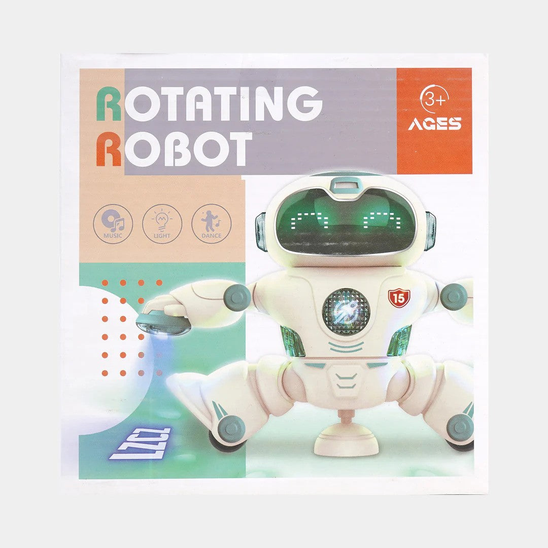 360 Dancing Rotating Robot