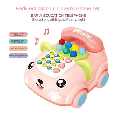 Baby Early Education Telephone Car Toy