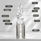 All in 1 Multi-Functional Plier - Wire Stripper ,Cutter ,Crimper | Pure Stainless Steel