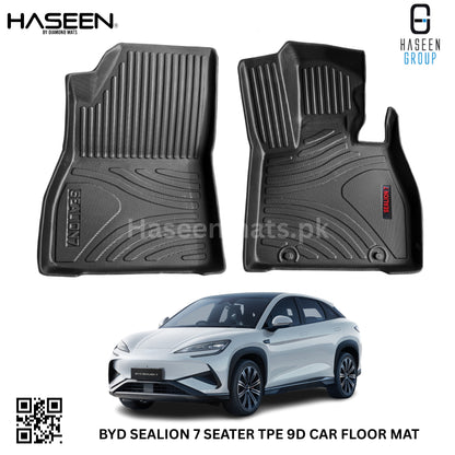 BYD SEALION 7 9D TPE PLASTIC FLOOR MATS