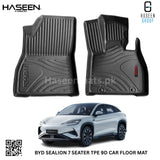 BYD SEALION 7 9D TPE PLASTIC FLOOR MATS