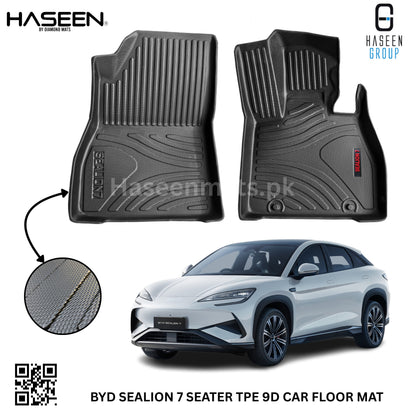 BYD SEALION 7 9D TPE PLASTIC FLOOR MATS