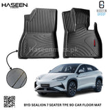 BYD SEALION 7 9D TPE PLASTIC FLOOR MATS