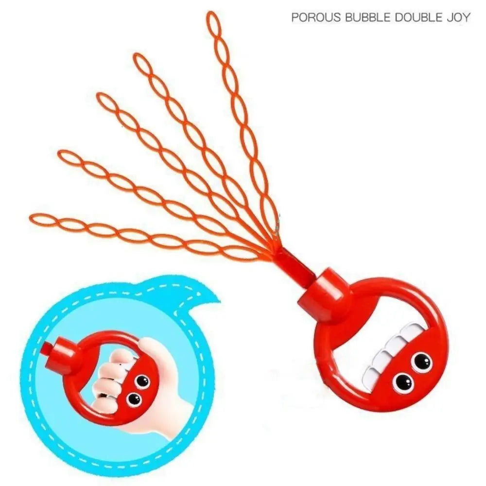 32 Holes Smiling Face Bubble Stick